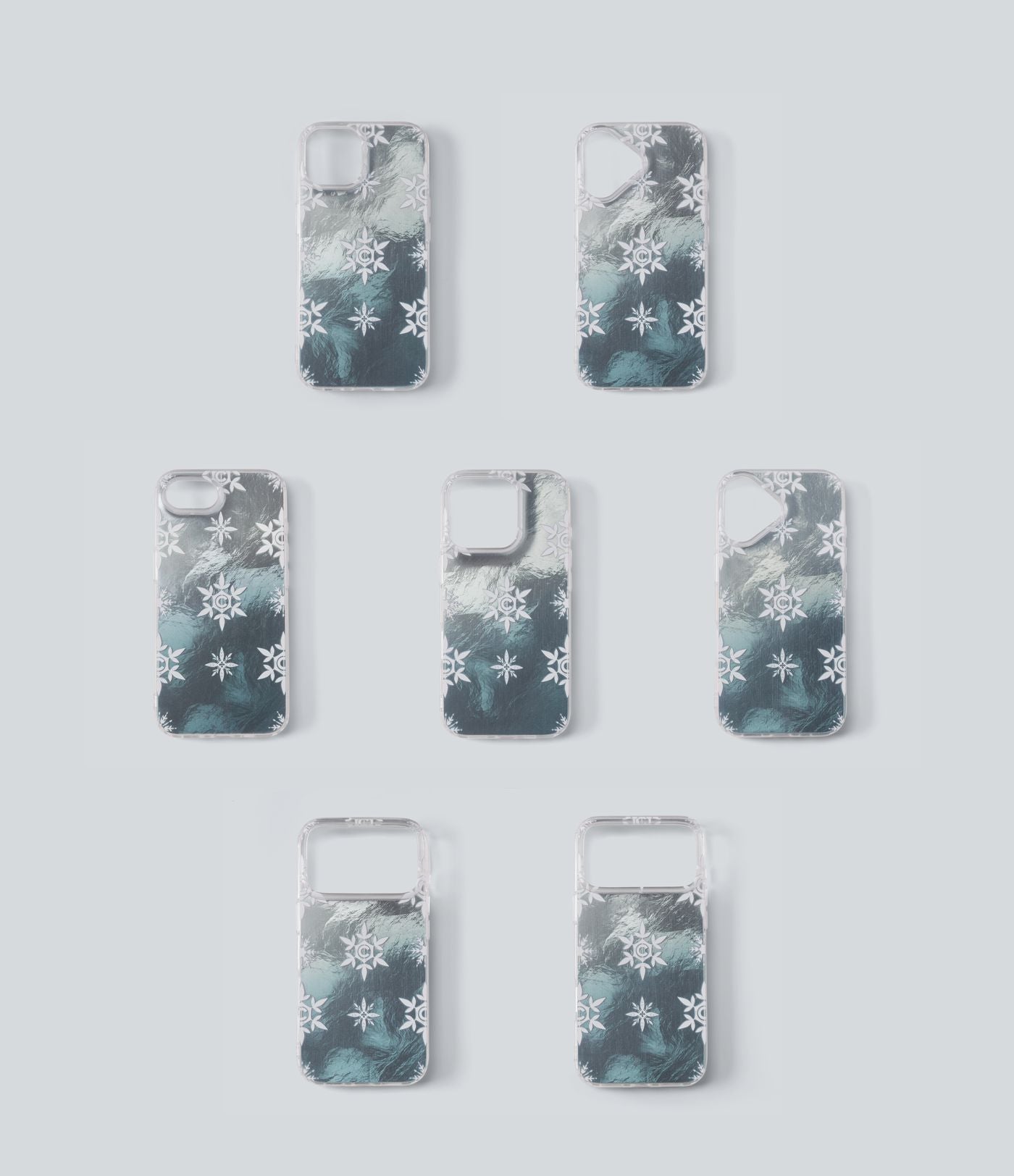 Coque effet ondulations aquatiques