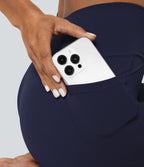 Softlyzero™ Legging Unis Poches Croisées