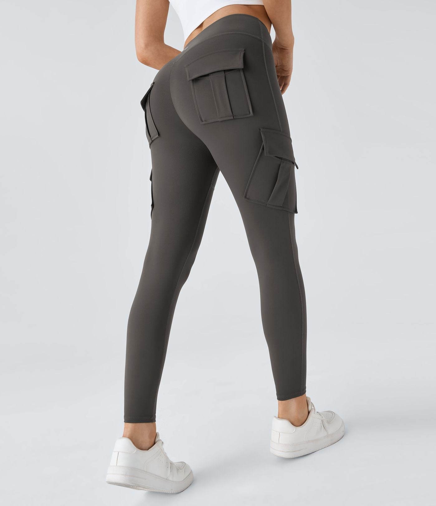 Legging yoga ajusté cargo taille haute DayStretch avec poches