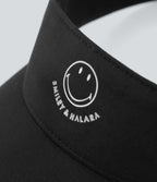 Casquette à visière brodée Halara X Smiley®