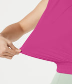 Débardeur de yoga col rond effet frais InstantCool, protection solaire UPF50+