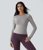 Top Sport Yoga Uni Trous pour les Pouce