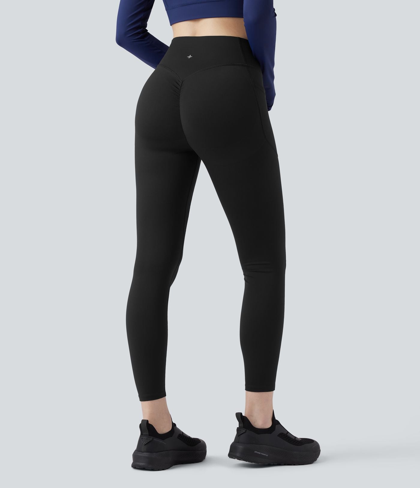 Legging de yoga thermique Halara UltraSculpt™ Heat taille haute froncé effet push-up gainant avec poches