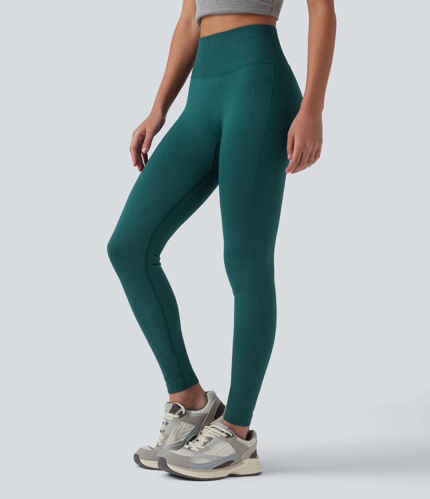 Seamless Flow Legging yoga taille haute gainant et sculptant