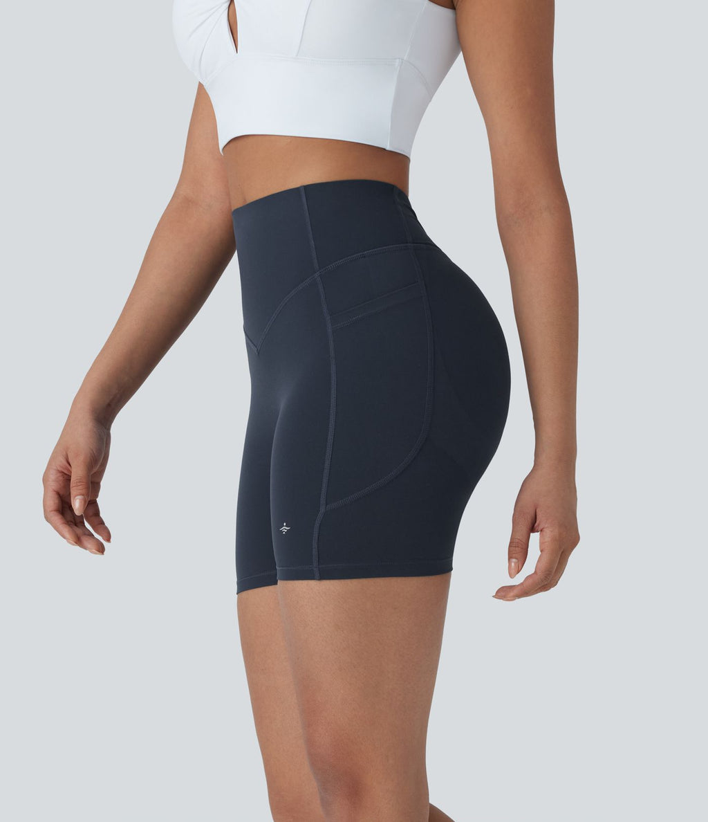 Legging d'entraînement gainant taille haute avec poches Halara UltraSculpt™