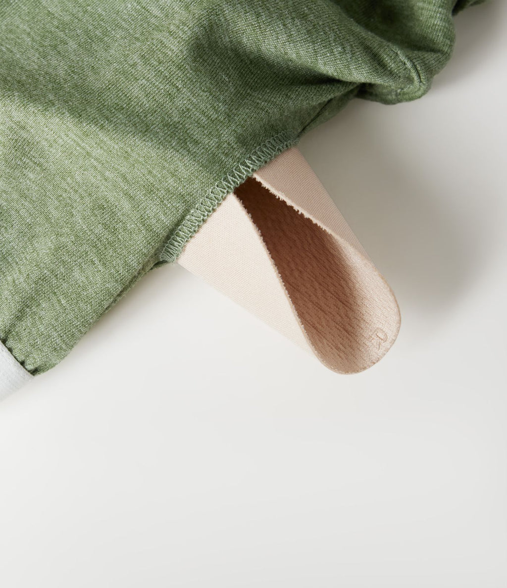 Robe longue chinée dos-nu à nouer, brassière intégrée, à poches