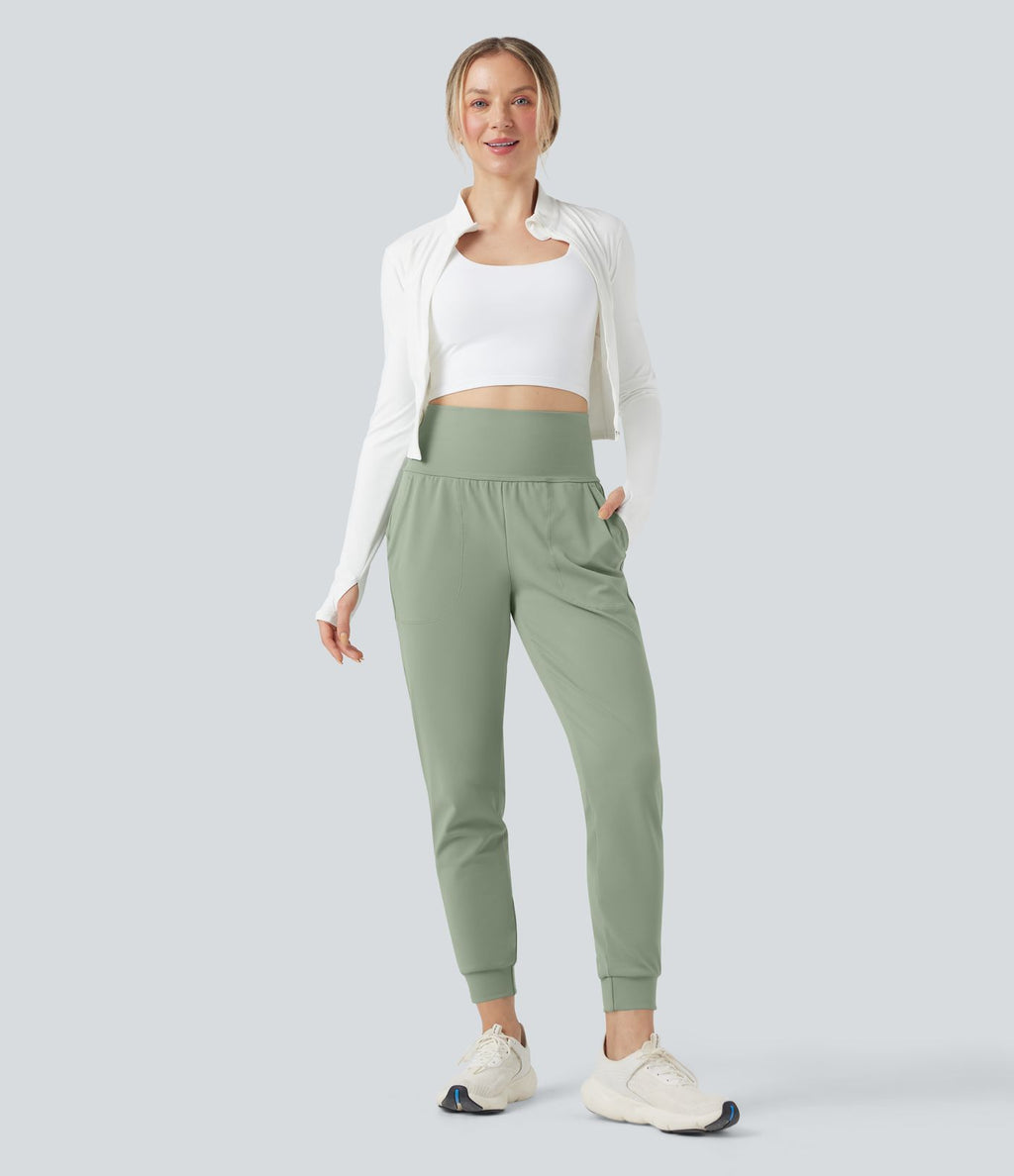 Jogging running gainant taille moyenne DayStretch avec poches