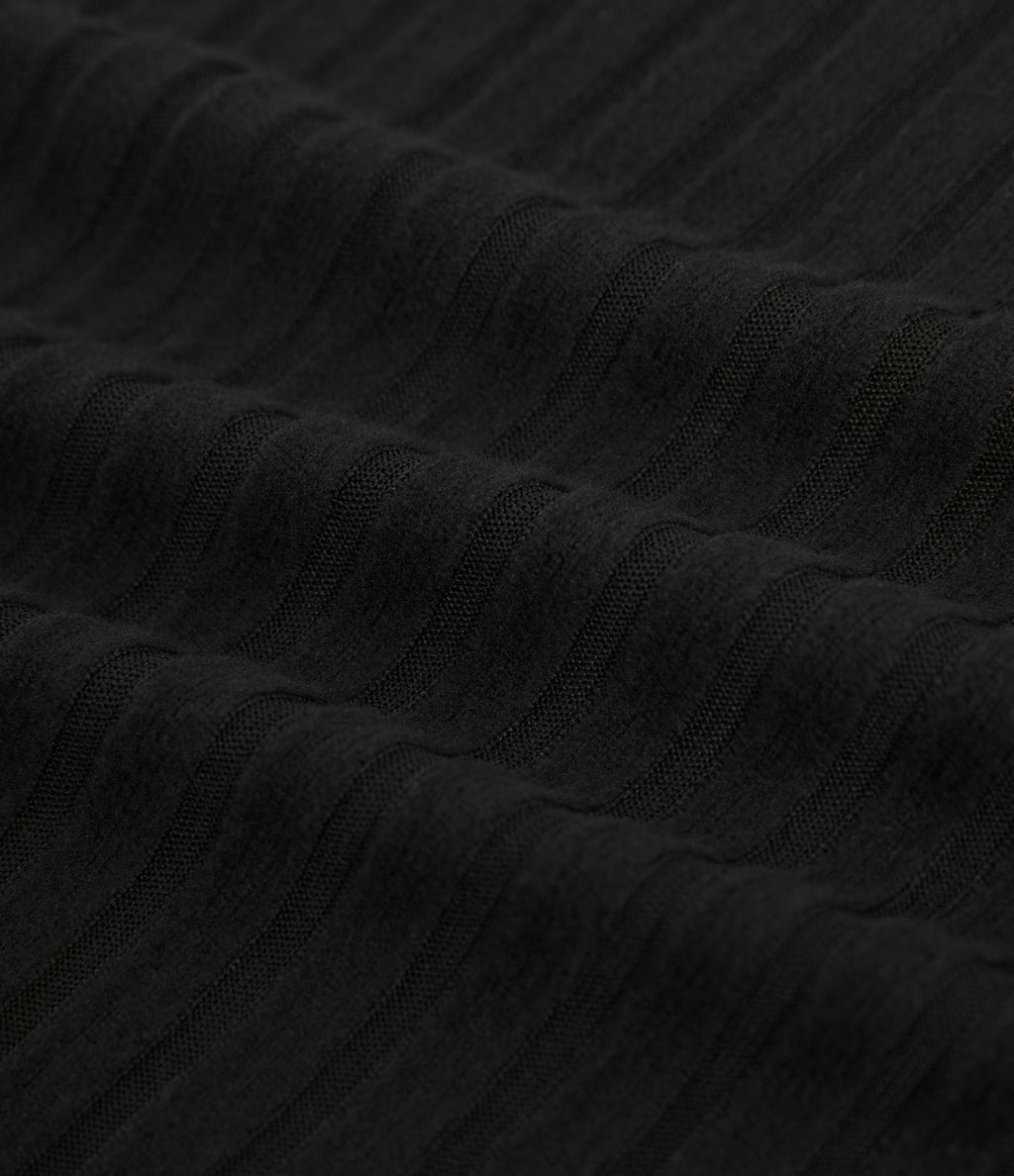 Manteau décontracté côtelé à manches longues avec fentes