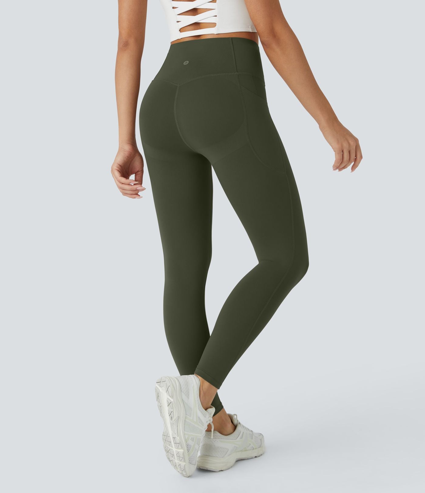 Legging d'entraînement gainant galbant taille haute avec poches Halara UltraSculpt™