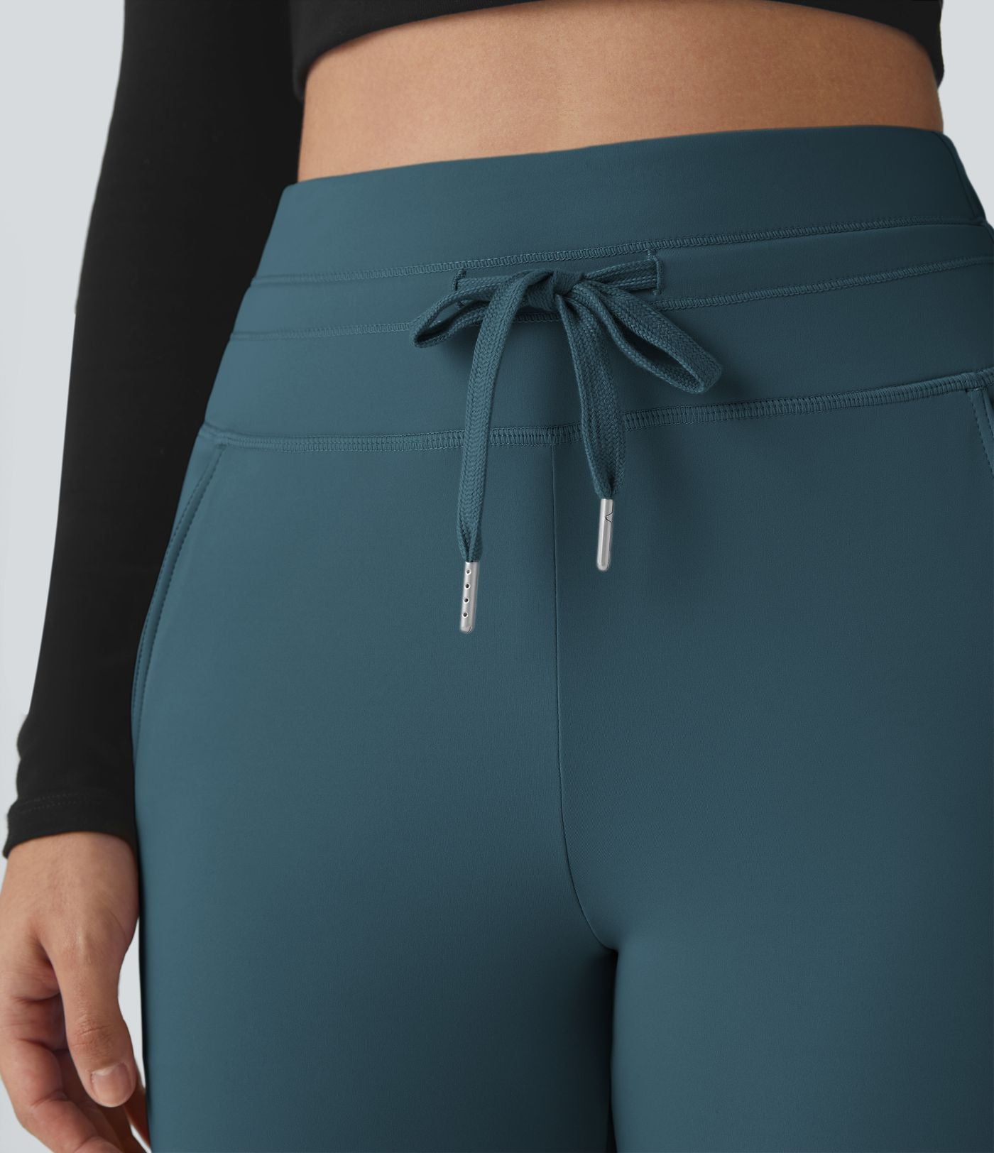 Jogging taille haute Softlyzero™ Plush avec cordon de serrage et poches latérales