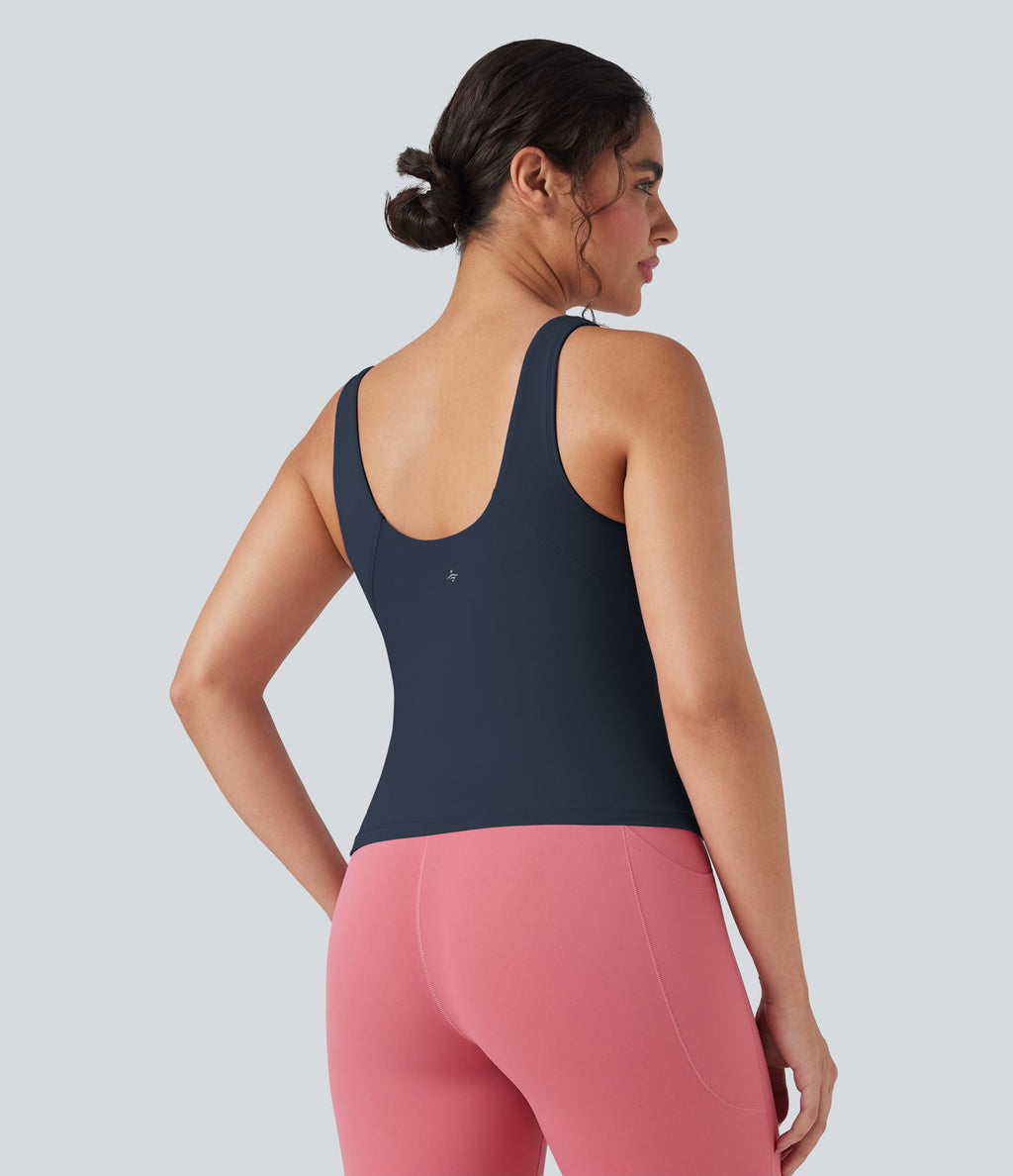 Débardeur de yoga Halara UltraSculpt™ col V profond dos échancré