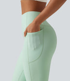 Legging yoga bootcut Halara UltraSculpt™ taille haute gainant avec poches