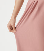 Pantalon tailleur cropped Halara Flex™ taille haute jambes larges en gaufré avec poches