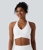 Brassière de sport entraînement Halara UltraSculpt™ soutien intermédiaire col V dos nageur bonnets A-C