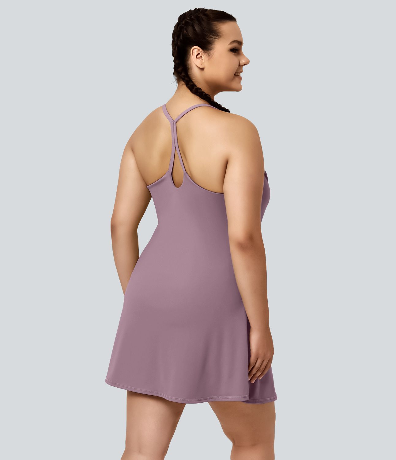 Softlyzero™ Airy Mini Everyday Robe-Euphoria Air Aérée 2 En 1 Dos Nu Avec Poche Latérale Cool Touch Grande Taille