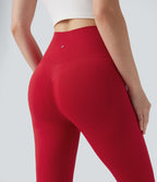 Legging de yoga 7/8 taille haute effet push-up Seamless Flow