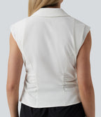 Chemise de travail sans manches portefeuille