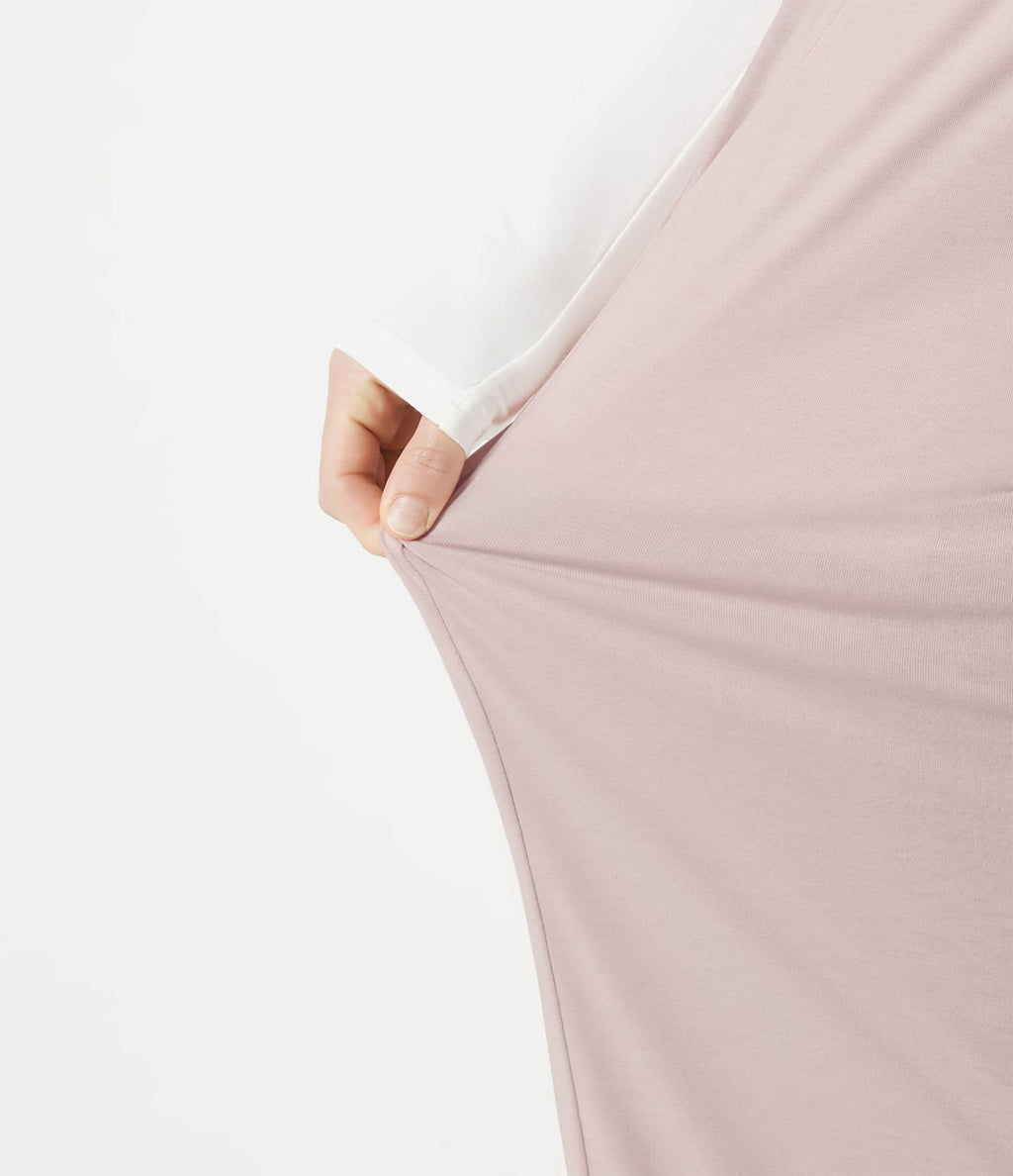 Pantalon de détente large taille mi-haute avec cordon de serrage et poches