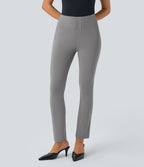Pantalon tailleur fuselé taille haute Halara Flex™ avec poches