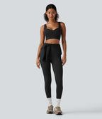 OneForm Seamless Flow Brassière de sport push-up chaude yoga à maintien léger avec bonnets moulés