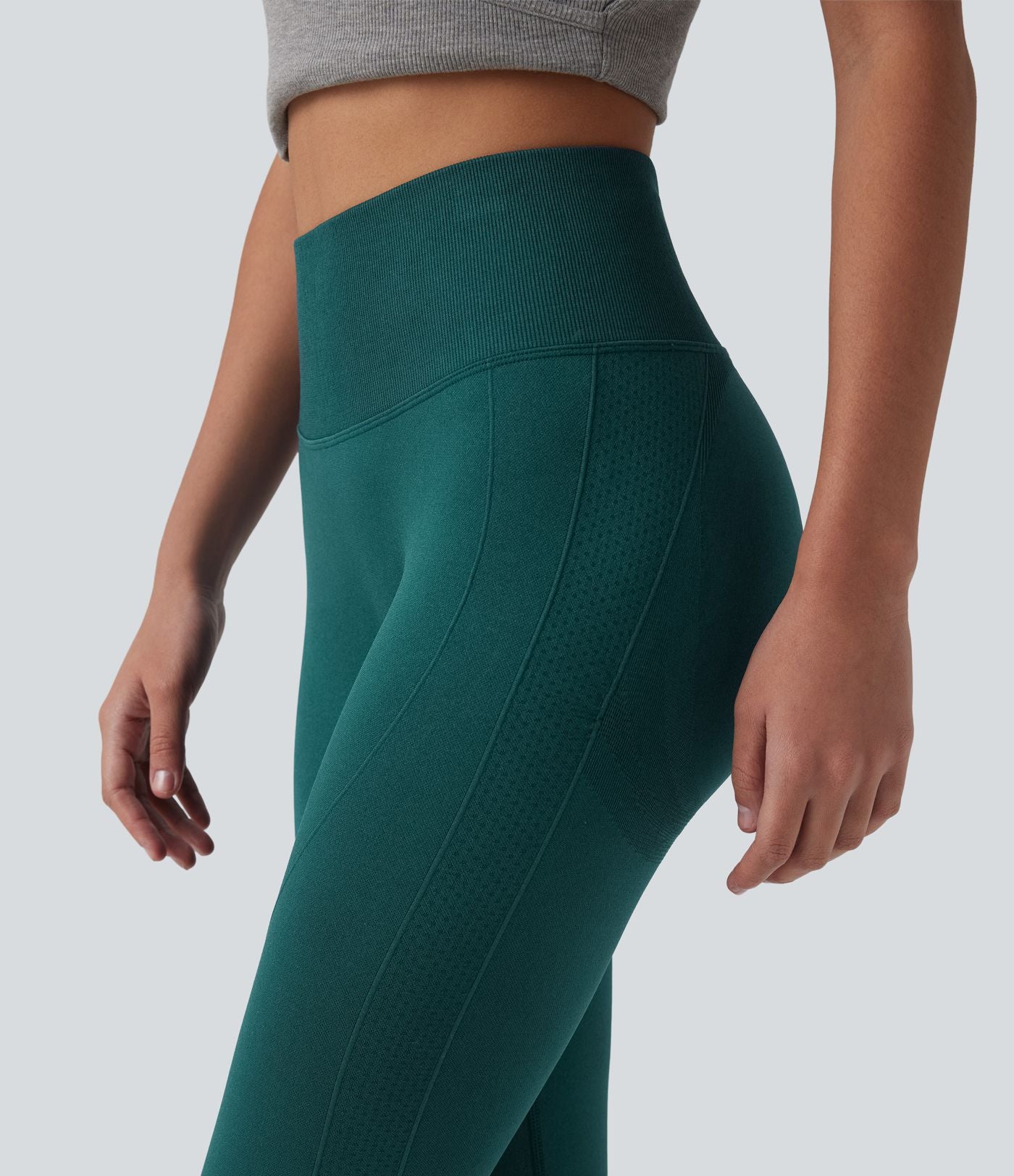 Seamless Flow Legging yoga taille haute gainant et sculptant