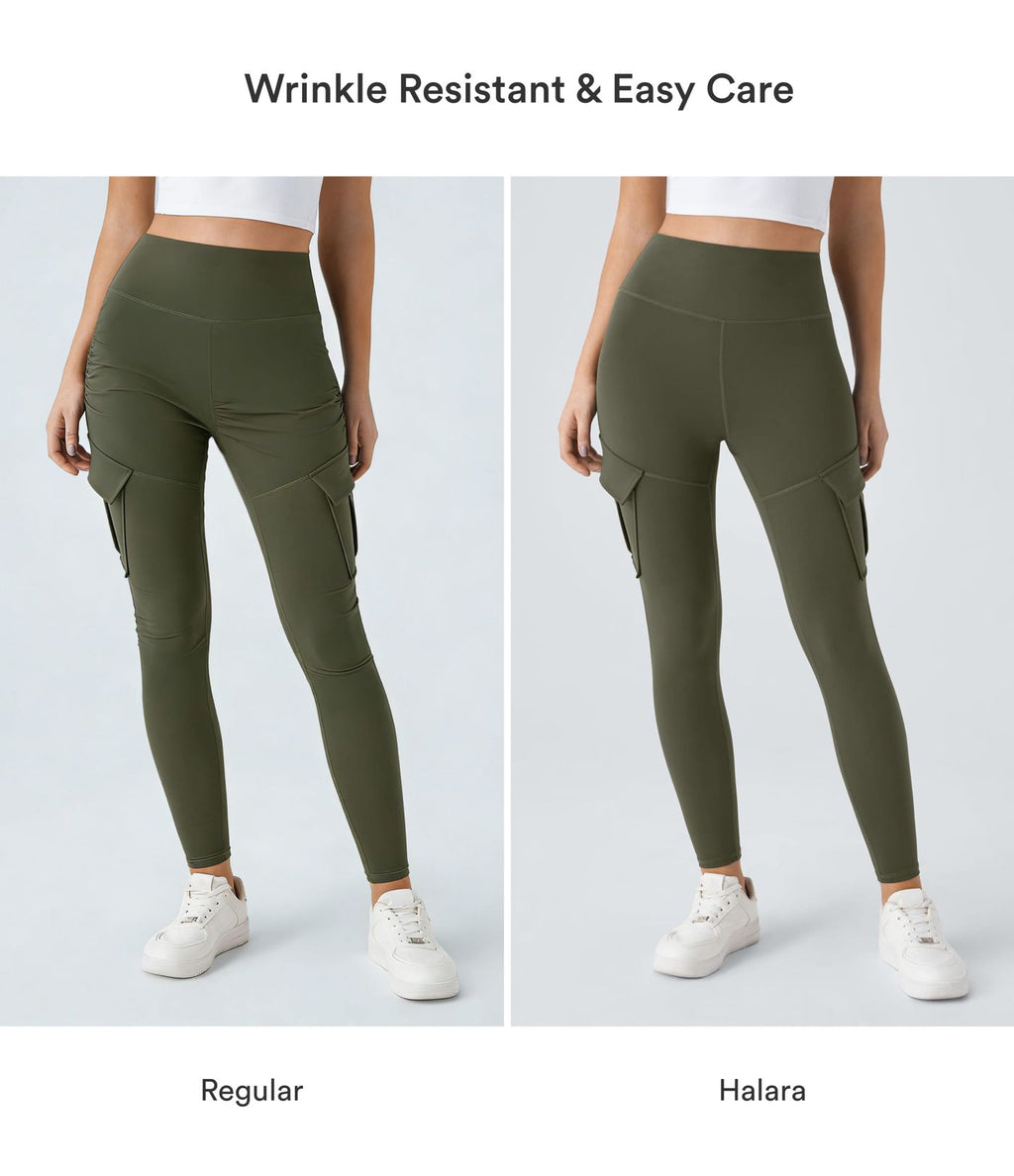 Legging yoga ajusté cargo taille haute DayStretch avec poches
