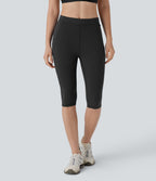 Legging corsaire de randonnée à taille haute et poches latérales UltraSculpt™ Halara