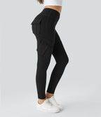 Legging yoga ajusté cargo taille haute DayStretch avec poches