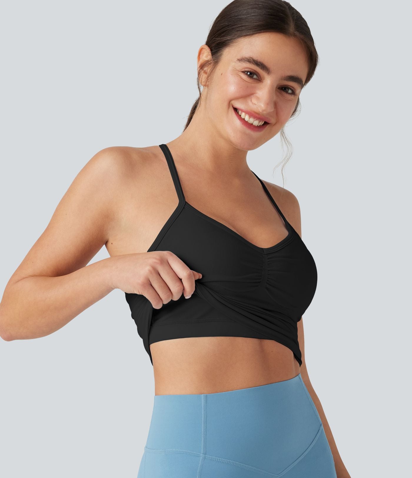 OneForm Débardeur de yoga sans couture avec soutien-gorge intégré