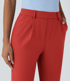 Pantalon de travail fuselé longueur cheville taille haute Halara Flex™ DayStretch avec poches