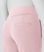 Pantalon tailleur évasé taille mi-haute Halara Flex™ DayStretch avec zip latéral et poches