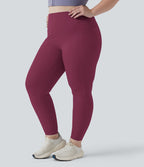 Legging d'entraînement gainant galbant taille haute grande taille avec effet scrunch et poches Halara UltraSculpt™