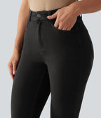 Halara Flex™ Jean bootcut casual taille mi-haute avec poches