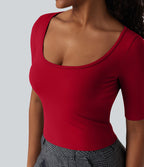 T-shirt de travail SoftlyZero™ Airy encolure arrondie manches courtes effet frais InstantCool