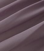 Jupe-short tennis mini fluide taille haute croisée en mesh à volants, avec poches