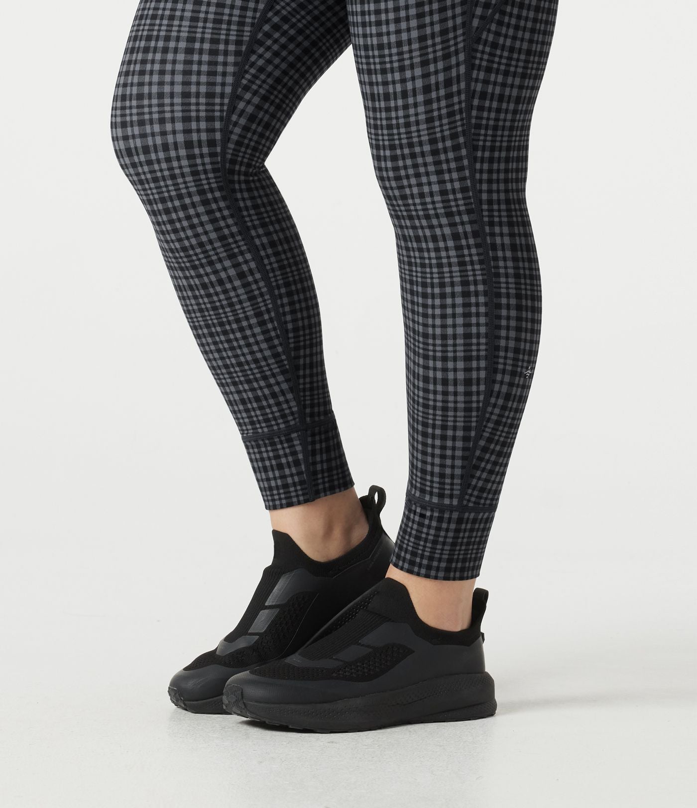 Legging de yoga grande taille Halara UltraSculpt™ taille haute à carreaux avec cordon ajustable et poches