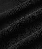 Pull tailleur col rond manches courtes crochet