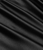 Short décontracté satiné taille haute avec cordon de serrage froncé et poche