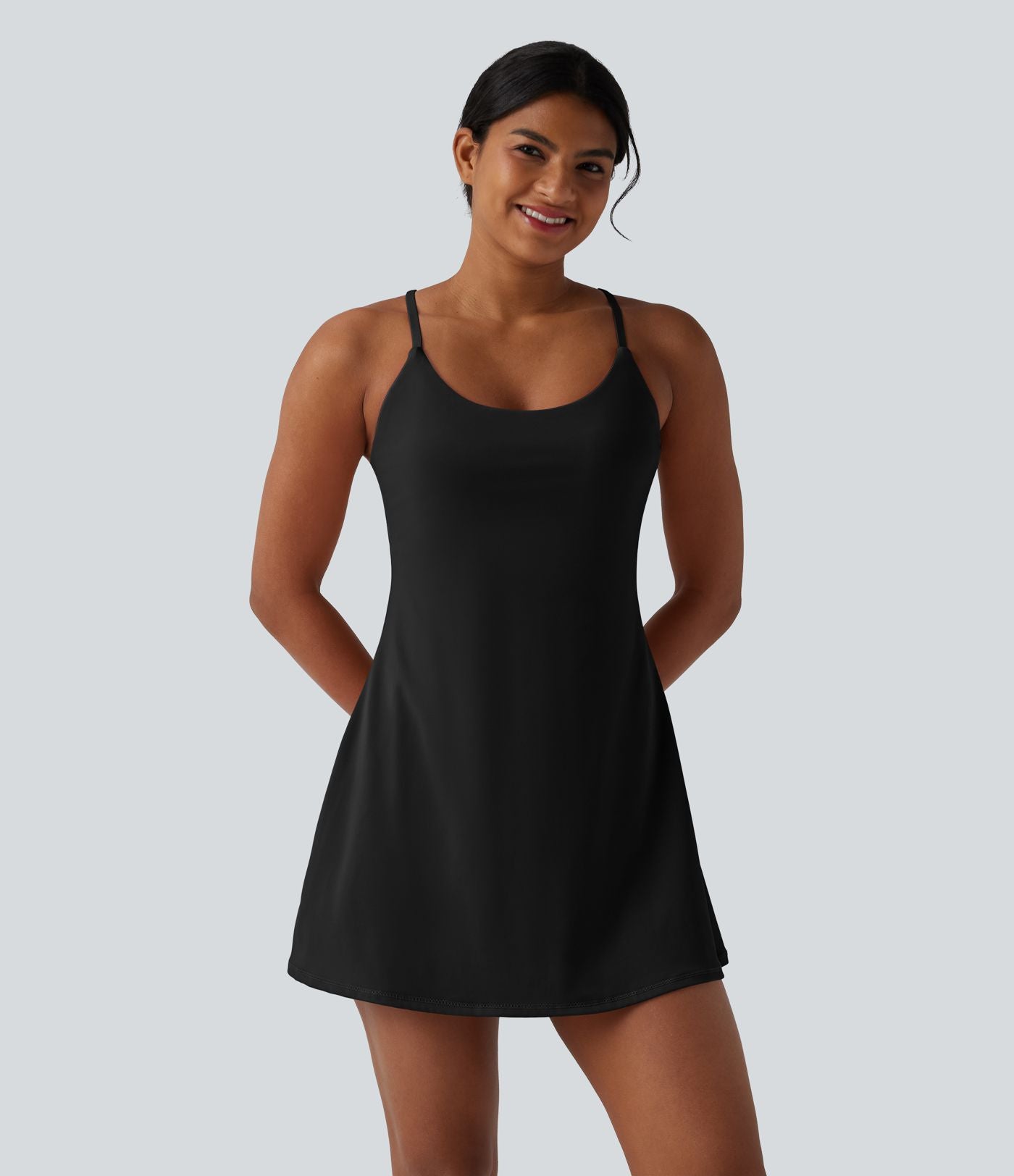 Robe sport SoftlyZero™ Plush ventre plat avec poches – Édition Easy Peasy