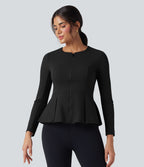 Veste de travail basque zippée col rond DayStretch
