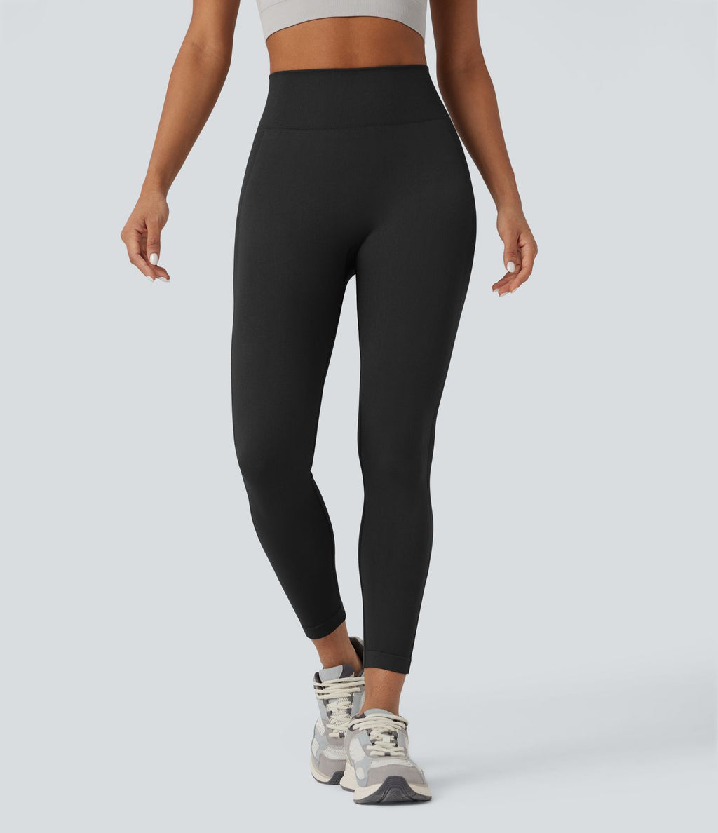 Legging yoga taille haute push-up froncé sans couture OneForm Seamless Flow