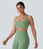 Brassière de sport entraînement Halara UltraSculpt™ soutien intermédiaire col U bonnets A-D