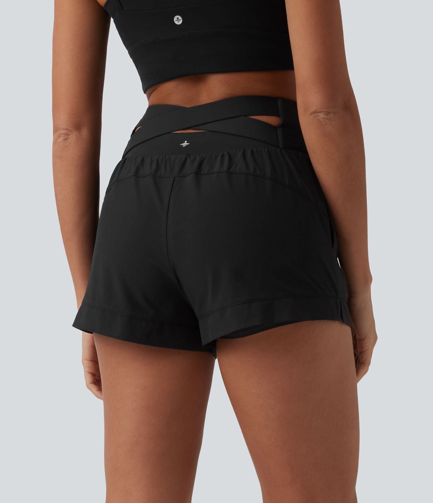 Breezeful™ Short de sport séchage rapide taille haute 7,5 cm avec poches