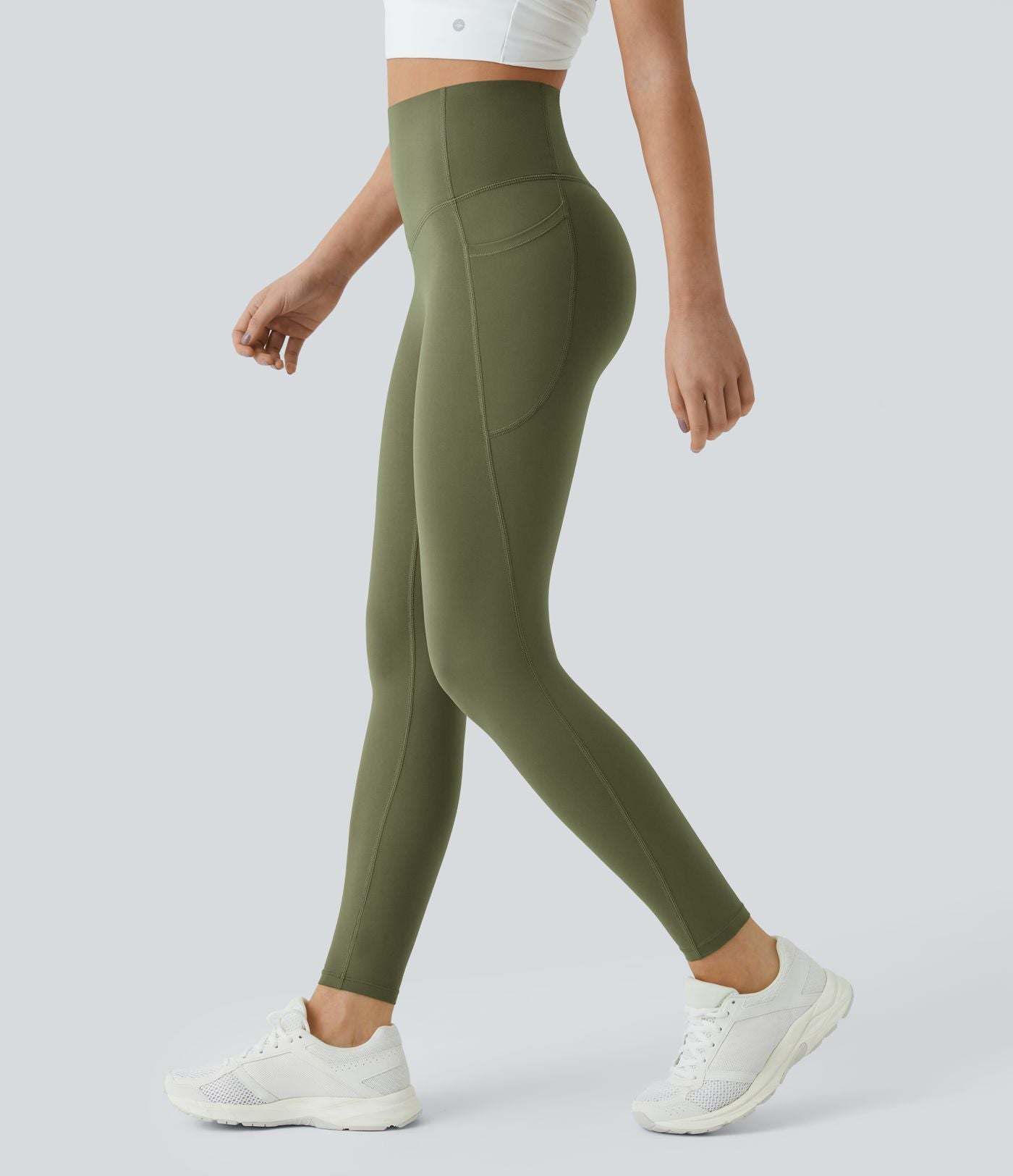 Legging d'entraînement gainant taille haute avec poches Halara UltraSculpt™