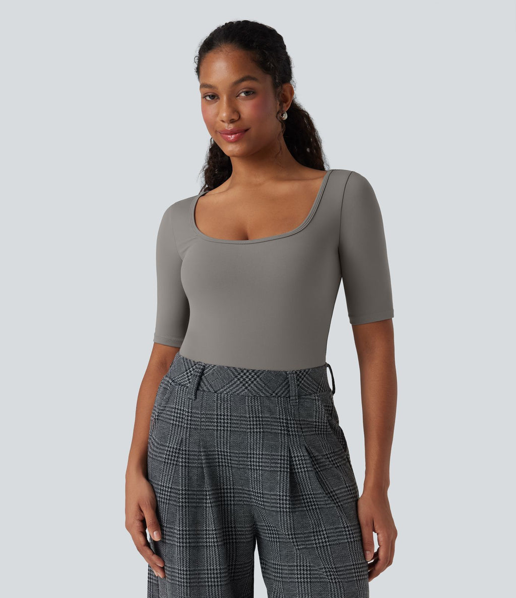 T-shirt de travail SoftlyZero™ Airy encolure arrondie manches courtes effet frais InstantCool
