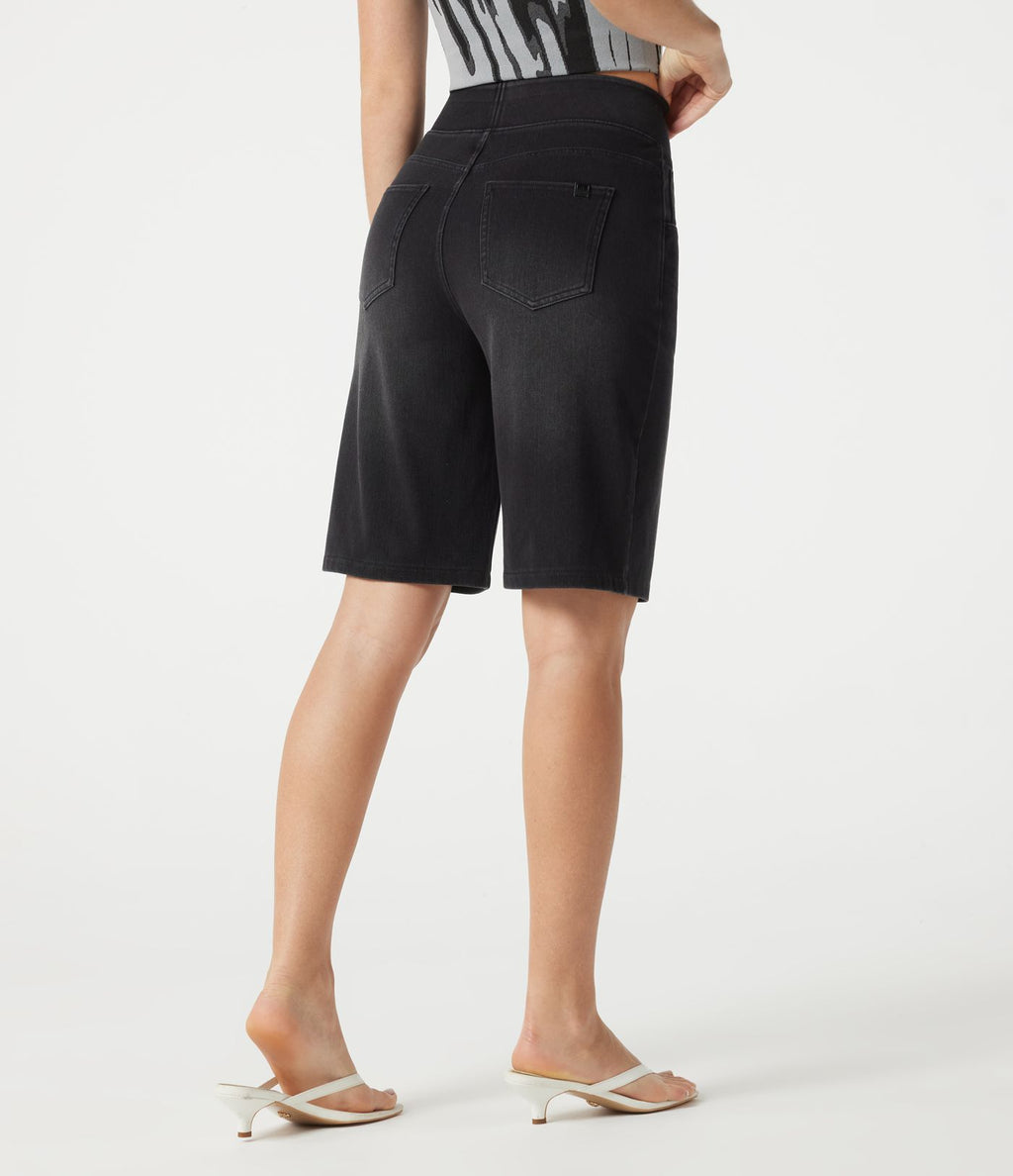 Halara Flex™ Bermuda casual en jean taille haute avec poches