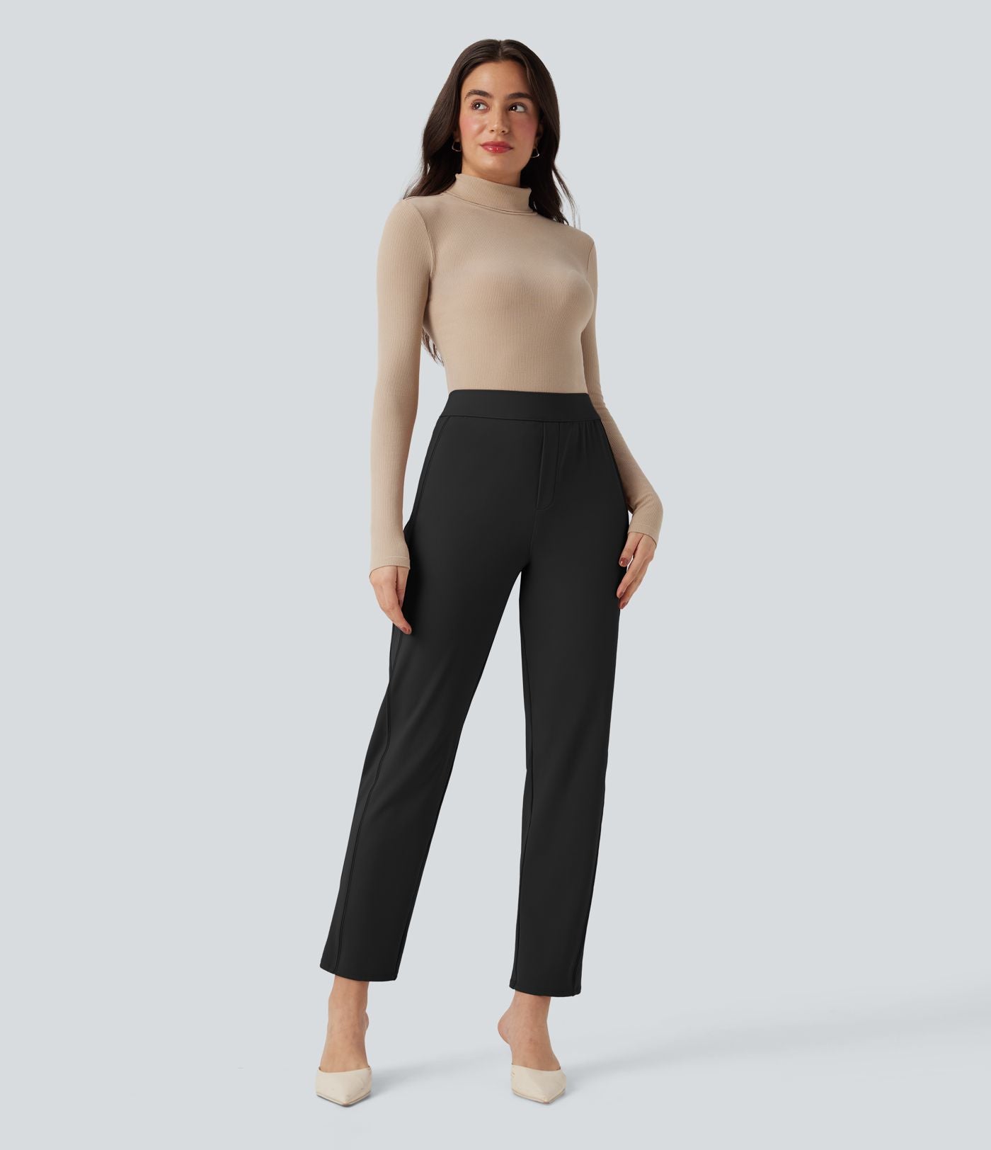 Pantalon de travail fuselé taille haute Halara Flex™ DayStretch