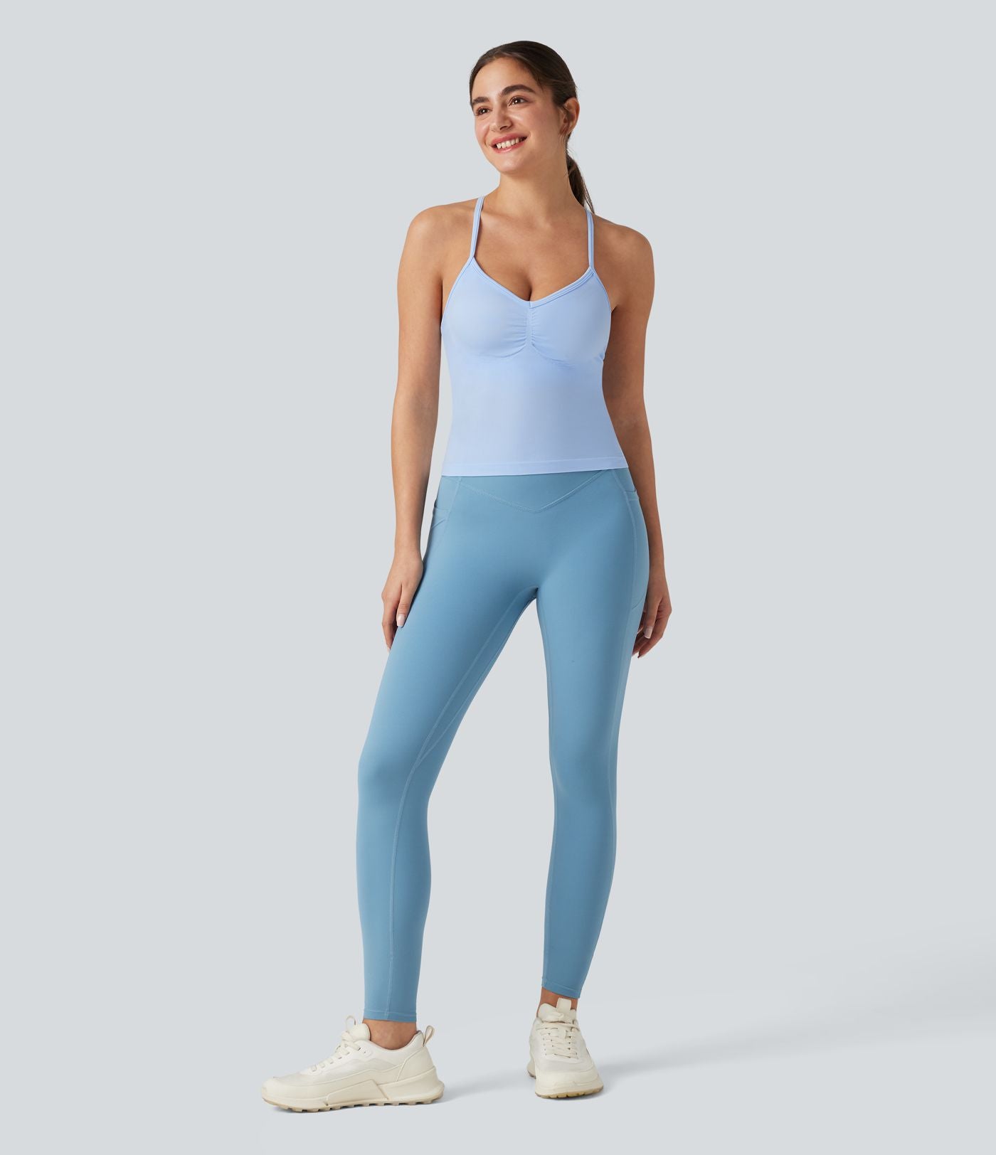 OneForm Débardeur de yoga sans couture avec soutien-gorge intégré