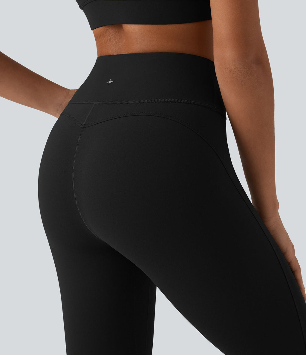 Legging 7/8 Halara UltraSculpt™ randonnée taille haute avec boucle en D et poche zippée