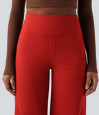 Pantalon yoga large gainant taille haute DayStretch avec poches
